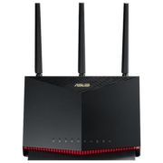 【自营】华硕RT-AX86U Pro 巨齿鲨2.0 电竞路由器 2.5G端口 游戏加速 双频无线  lan/wan聚合路由 5700M