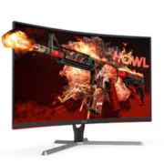 AOC 冠捷 CQ32G3SE 31.5英寸 VA 曲面 FreeSync 显示器 (2560×1440、165Hz、123%sRGB、HDR10)