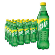 可口可乐 柠檬味雪碧500ml*24瓶 碳酸饮料瓶装汽水整箱包邮