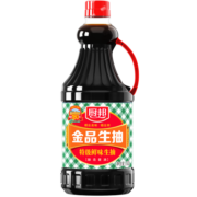 厨邦 酱油 金品生抽 特级酿造 180天 凉拌炒菜 1.63L