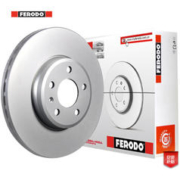 京东PLUS：FERODO 菲罗多 刹车盘后盘 大众途安1.4T1.8T2.0 1.6开迪2.0速腾1.4T1.6 1.8T2.0明锐1.4T2.0T 2只 DDF1276-D