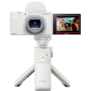 20点开始：SONY 索尼 ZV-1 II Vlog数码相机 手柄电池套装 白色