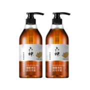 六神【强健秀发】生姜健发洗发水750ml*2(清爽控油止痒 新老款随机发)