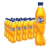 可口可乐 芬达饮料500ml*24大瓶装整箱橙味网红碳酸饮料正品包邮