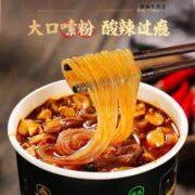 豫道食品 黑金酸辣粉 6桶装