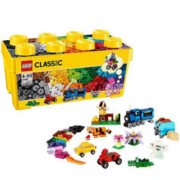 LEGO 乐高 经典创意中号积木盒10696小颗粒 塑料益智儿童玩具