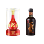 郎酒青花郎 红花郎 董酒特密 方印 沱牌舍得  高度白酒组合搭配送礼 红十五1瓶+董酒特密1瓶