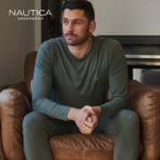 Nautica 诺帝卡 男士50S高支保暖内衣套装 NTQS160775