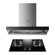 双11预售：ROBAM 老板 领航家 CXW-260-60D3S+JZ(Y/T)-57B2D 顶吸式烟灶套装 天然气