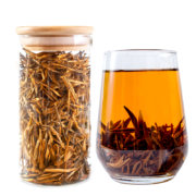绿满堂 滇红金针茶叶 2023年新茶春茶蜜香型红茶 云南凤庆原产 50克罐*2件