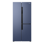 美的（Midea）慧鲜568升双变频一级能效T型门对开门双开门三开门多门家用智能电冰箱超薄大容量BCD-568WKPZM(E)