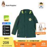 Hush Puppies 暇步士 23年冬季新款小童三防加厚连帽风衣外套（90~130cm）
