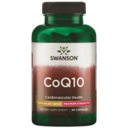 Swanson斯旺森 辅酶Q10软胶囊200mg*90粒 呵护心血管强健心动力支持心脏健康女性助备孕老年人熬夜加班优选