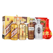 MOUTAI 茅台 金王子+酱香经典+大曲80+红花郎10+习酒银质 53度 酱香型 500ml