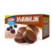 达利园 糕点巧克力派1000g休闲零食小吃早餐下午茶代餐充饥整箱装