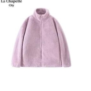 La Chapelle City 拉夏贝尔 女士双面舒棉绒外套