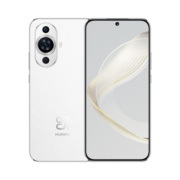 HUAWEI nova 11 前置6000万超广角人像 6.88毫米超薄臻彩直屏 256GB 雪域白 华为鸿蒙智能手机