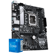 ASUS 华硕 PRIME H610M-A D4主板+ i5-12400F CPU处理器 板U套装
