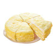 榴莲西施（liulianxishi）榴莲千层蛋糕奶油生日蛋糕果肉下午茶甜品 榴莲千层蛋糕400g*2盒