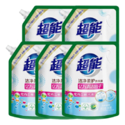 超能 洗衣液1kg*5袋(10斤左右)