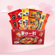 NONGSHIM 农心 辛动一刻混合口味拉面十连包 辛拉面辣白菜乌龙石锅面120g*10袋