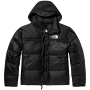 北面（The North Face）1996Nuptse高蓬鹅绒羽绒服ICON潮牌情侣款经典秋季上新|3C8D LE4/黑色 M/175