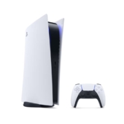 京东百亿补贴: PlayStation 国行PS5游戏主机 高清蓝光8K电视游戏机 PS5数字版双手柄套装