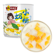 林家铺子 酸奶黄桃西米露 312g*5罐/箱