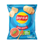 再降价、需首单礼金、PLUS会员：Lay's 乐事 薯片 意大利香浓红烩味 135克*4件 可自选口味