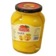 沂龙果 黄桃罐头 大玻璃瓶 860g*2罐