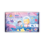 泰迪熊 探险家拉拉裤XL码干爽透气宝宝纸尿裤L尿不湿试用体验装4片