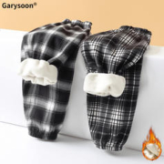 Garysoon 童装加绒格子裤