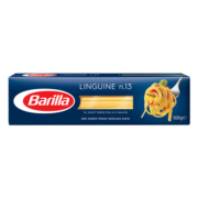 百味来Barilla进口#13意大利扁面500g 家用速食西餐方便直条意面面条