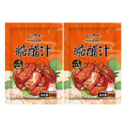 珠江桥牌一酱成菜 懒人酱汁 广式叉烧汁  糖醋汁100g*2袋