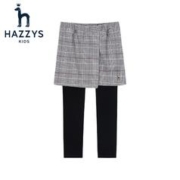 HAZZYS 哈吉斯 女童打底长裤