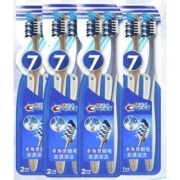 京东PLUS：Crest 佳洁士 全优7效手动牙刷 8支装