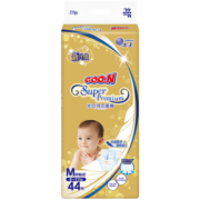 大王 GOO.N光羽系列婴儿纸尿裤宝宝尿不湿环贴柔软舒适 M44片（6-11kg）
