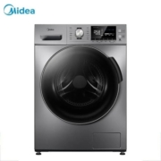 美的 （Midea）10公斤变频滚筒洗衣机 全自动 双变频蒸汽除菌除螨 羽绒服洗 快净系列MG100A5-Y46B