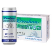 Plus会员，概率券:崂山 中华老字号白花蛇草水风味饮料 320ml*24罐+凑单品2件