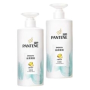 PANTENE 潘婷 洗发水洗发露丝质顺滑500g×2+赠品230g