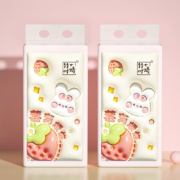 竹叶情 悬挂式抽取气垫抽纸 1000张*2提