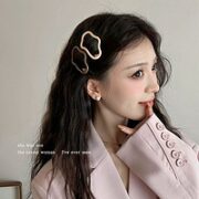 ROVEDCITY 洛丹思奇 云朵发夹刘海夹女前额碎发夹 2件装