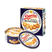 皇冠（danisa）丹麦曲奇饼干368g  休闲零食 中秋送礼  儿童早餐 印尼进口