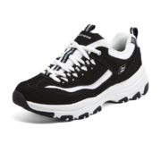 PLUS会员: Skechers 斯凯奇 女款休闲运动鞋 8730076-BKMT