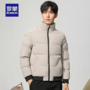 ROMON 罗蒙 男士加厚棉服外套 浅灰色 175