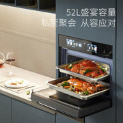 京东PLUS、以旧换新：Casdon 凯度 SR52BW1-GR Pro 双热风蒸烤一体机 52L