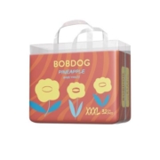 巴布豆（BOBDOG）新菠萝拉拉裤XXXL码32片(18kg 以上)大码尿不湿弱酸成长裤超薄*4件