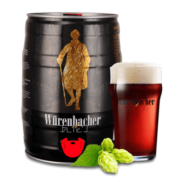 瓦伦丁（Wurenbacher）黑啤啤酒5L桶德国原装进口