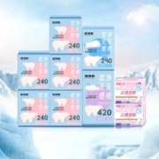 110片 1月月舒日夜用卫生巾组合