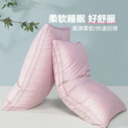 FUANNA 富安娜 可水洗纤维枕芯高弹力柔软枕头学生成人结婚枕床上用品